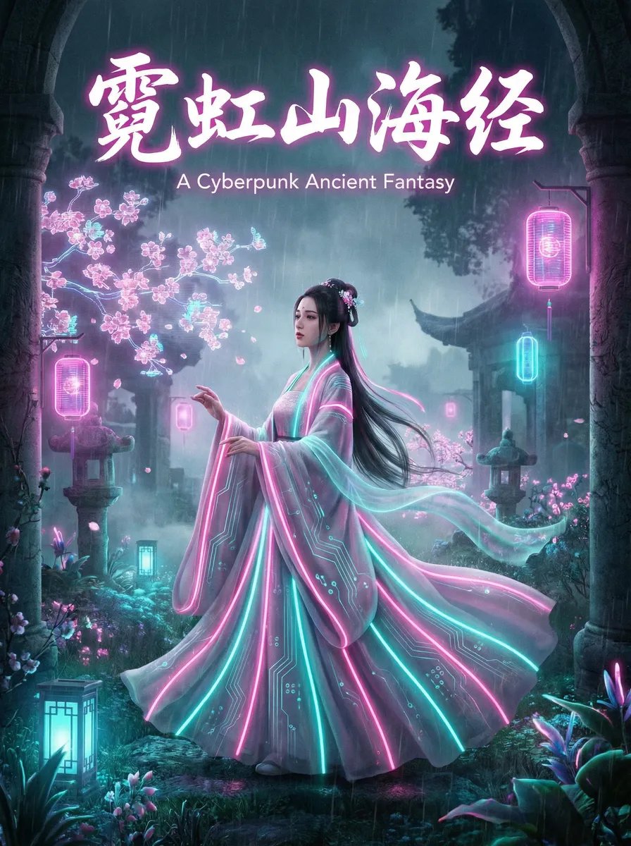 蜜芽188.cnn.蜜芽188cnn忘忧草 古风奇缘短剧 - 霓虹山海经海报